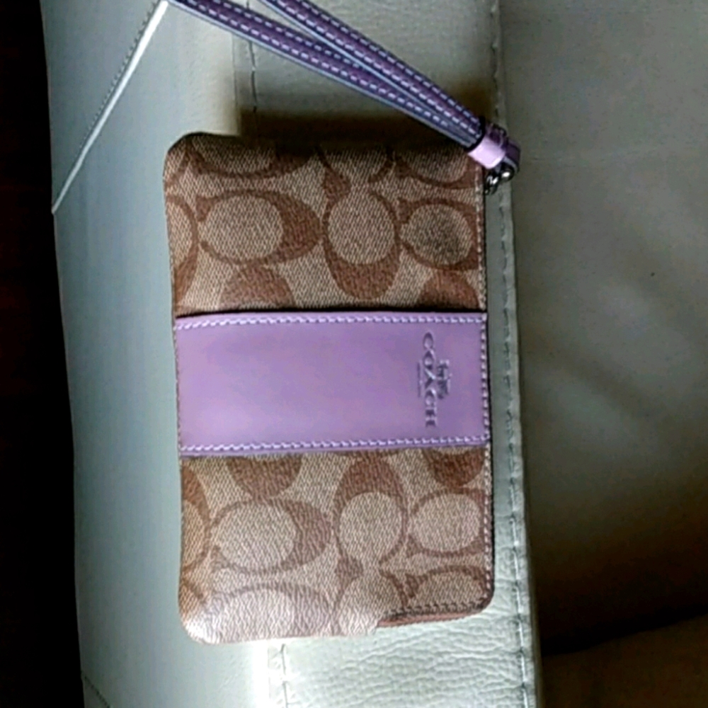 Coach wristlet
